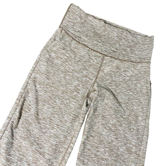 Freely Women's Marled Knit High Rise Fold-over Haven Luxe Flare Yoga Pants XS - Picture 10 of 12